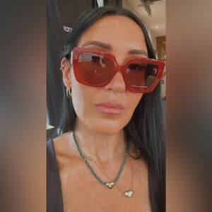 Marc Jacobs red sunglasse